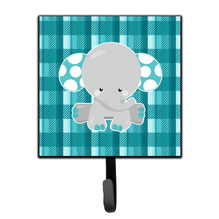 Carolines Treasures Plaid Elephant Leash or Key Holder BB6840SH4